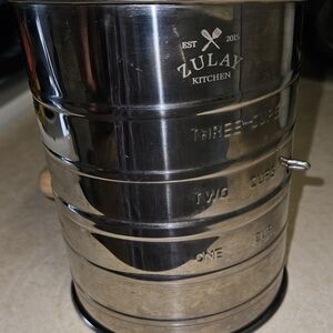 Silver Flour Sifter